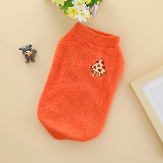 Colour Jumper with Food Pattern - Orange